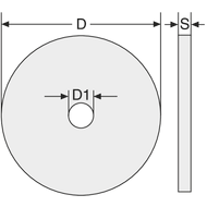 Metall-Kreissägeblatt HSS DIN1837A 40x3x10mm 48 Zähne, feingezahnt